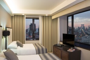 Literie de qualité supérieure, coffres-forts dans les chambres, bureau