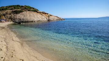 Beach nearby, beach towels