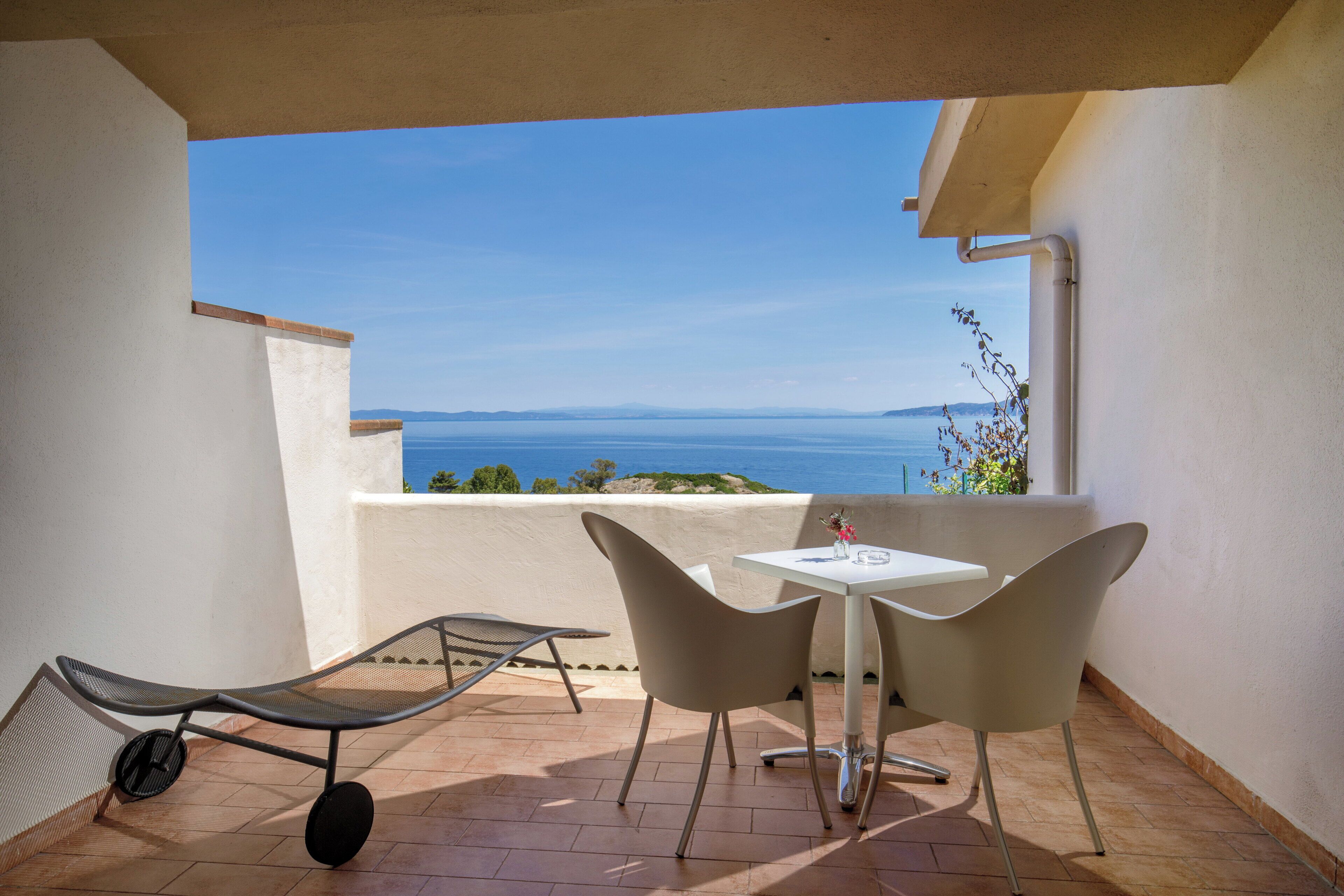 Superior Double Room, Sea View | Terrace/patio