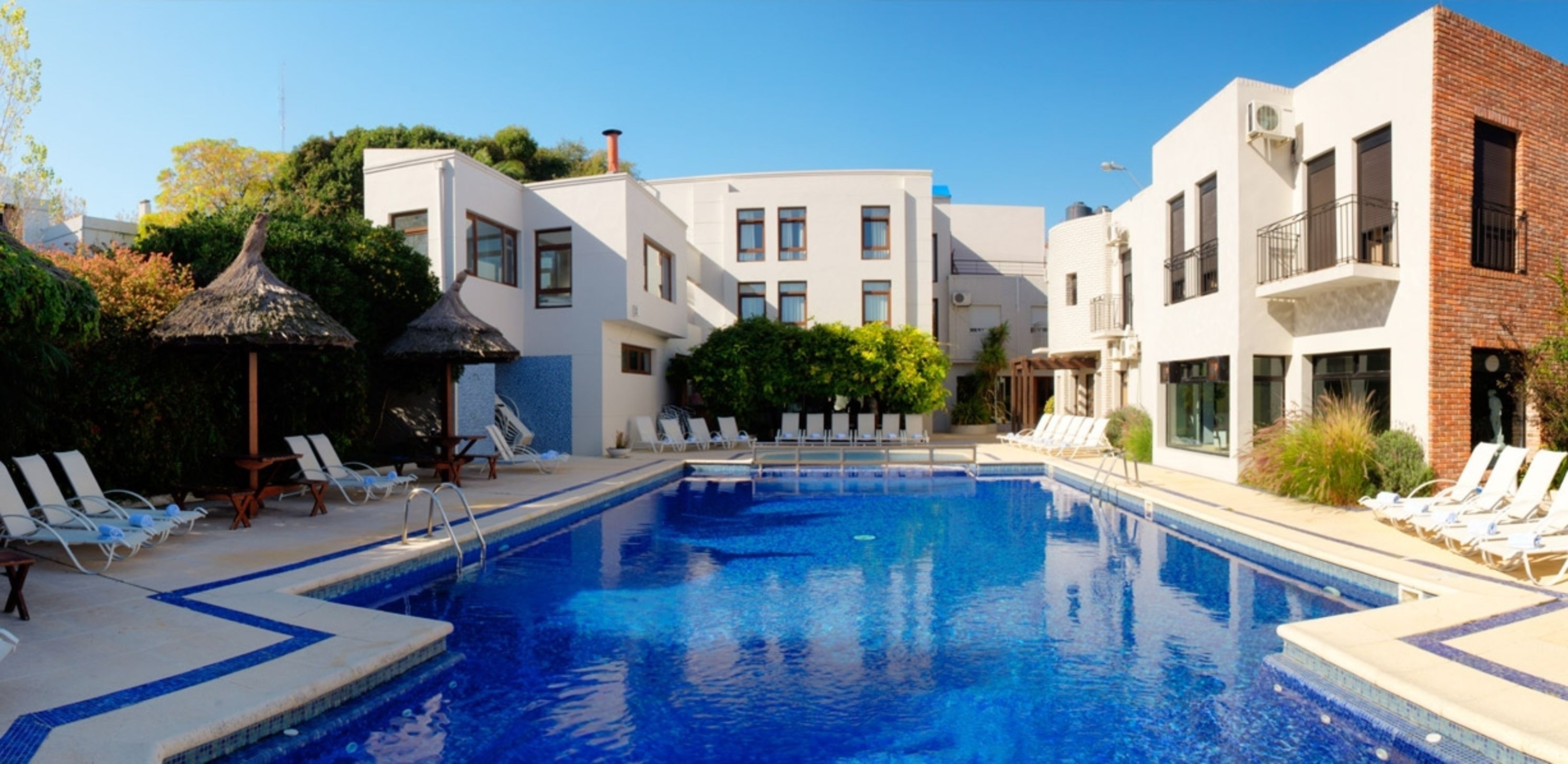 Indoor pool, outdoor pool
