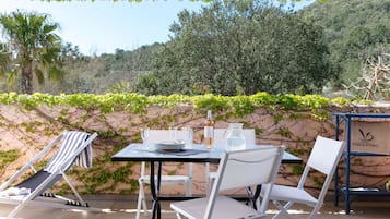 Superior Apartment, 2 Bedrooms, Terrace | Terrace/patio