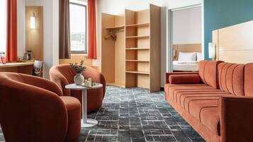 Luxury Room, Multiple Beds, City View | Premium bedding, down duvets, in-room safe, desk