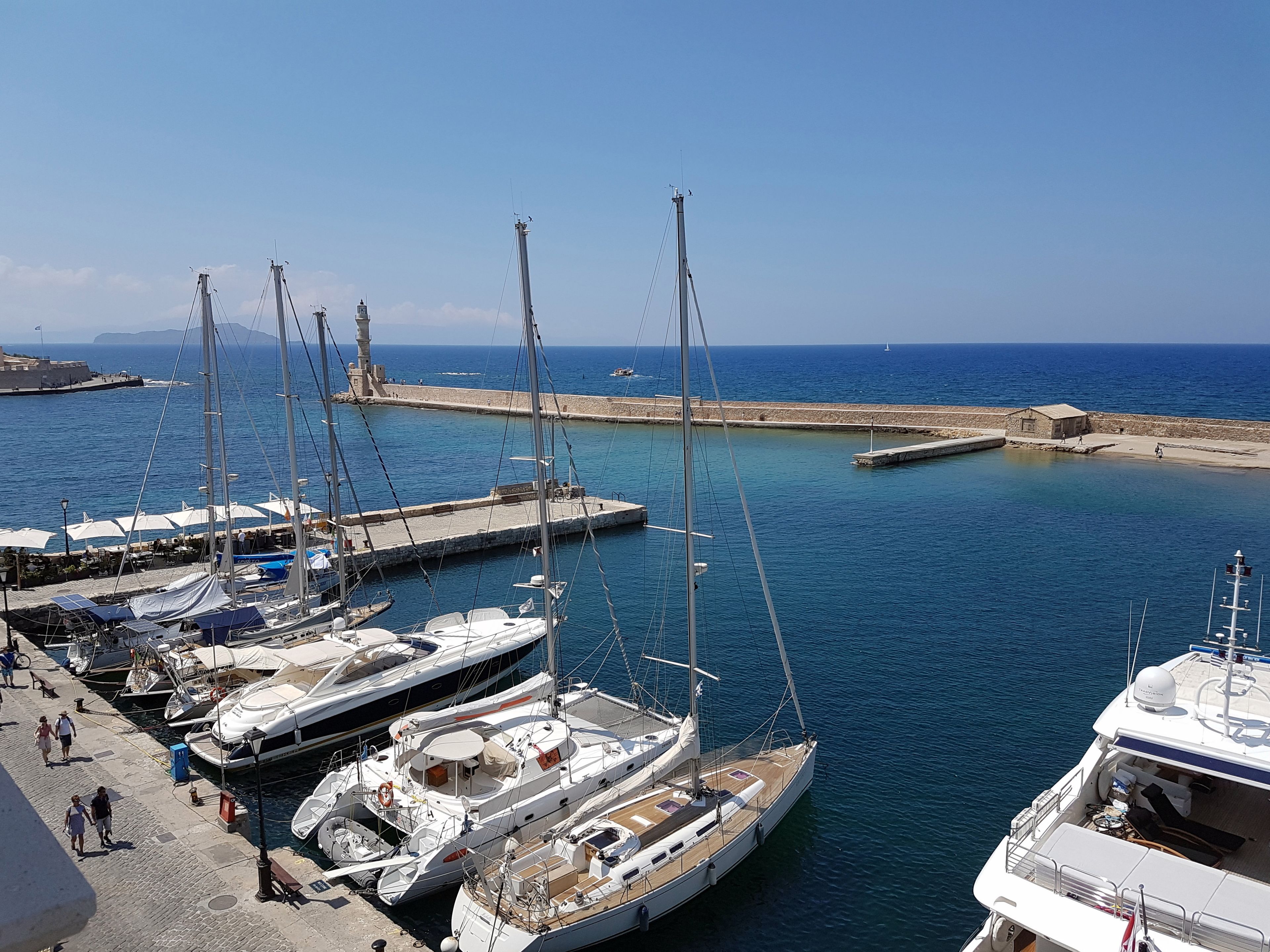 Presidential Suite, 1 King Bed, Terrace, Sea View | Egyptian cotton sheets, premium bedding, down duvets