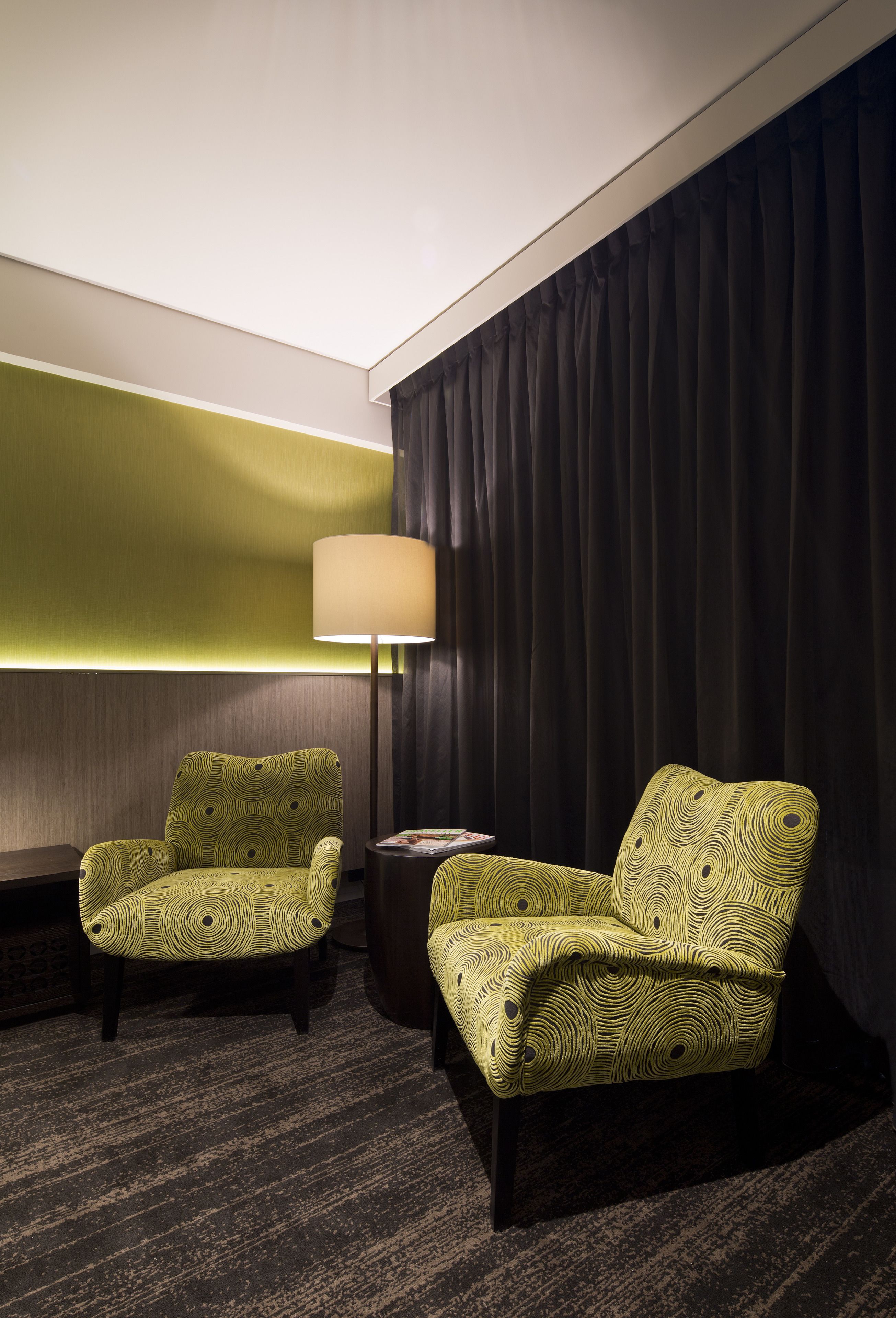 superior room, 1 king bed | living area | 40-inch led tv with satellite channels, tv