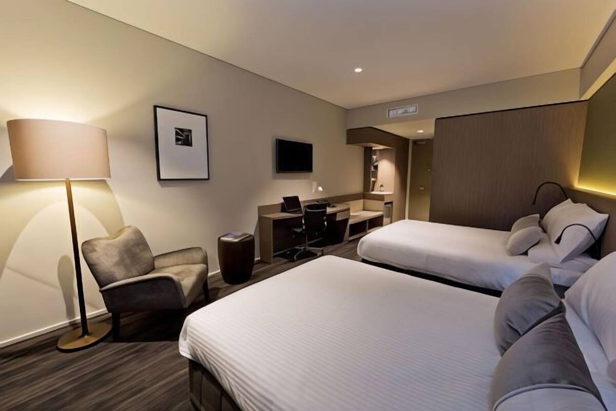 Minibar, in-room safe, desk, blackout curtains