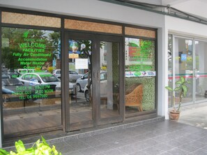 Entrada da propriedade