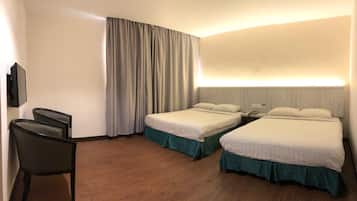 Desk, iron/ironing board, rollaway beds, free WiFi