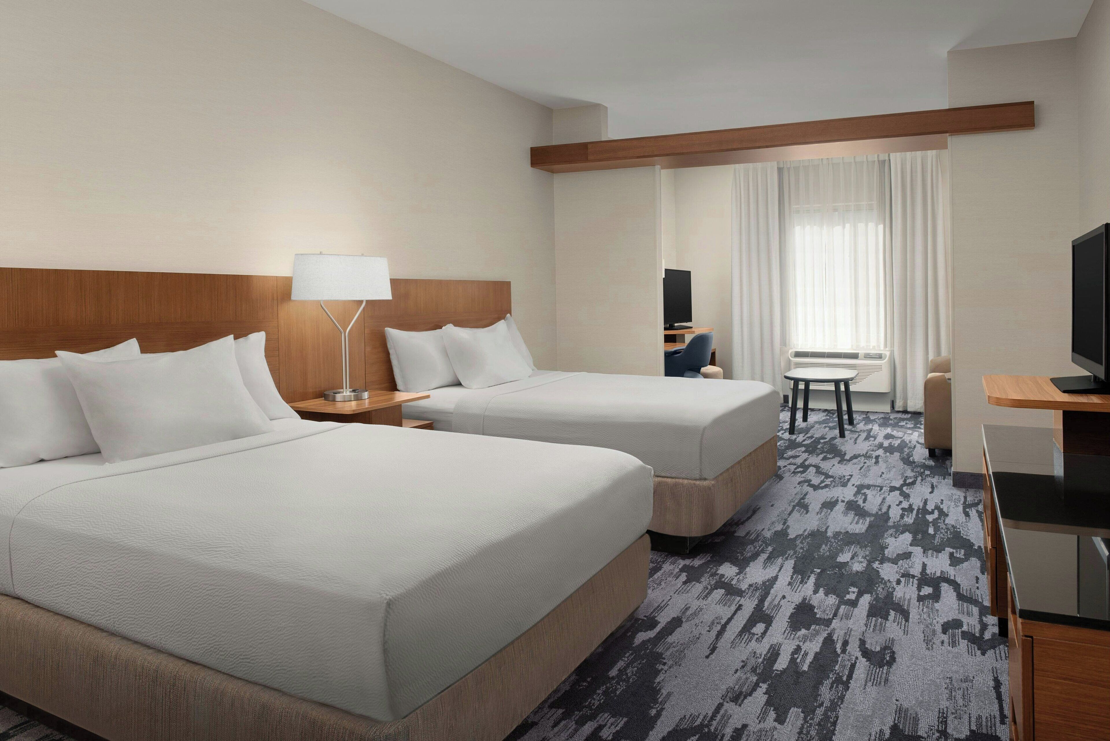 in-room safe, desk, blackout curtains, iron/ironing board