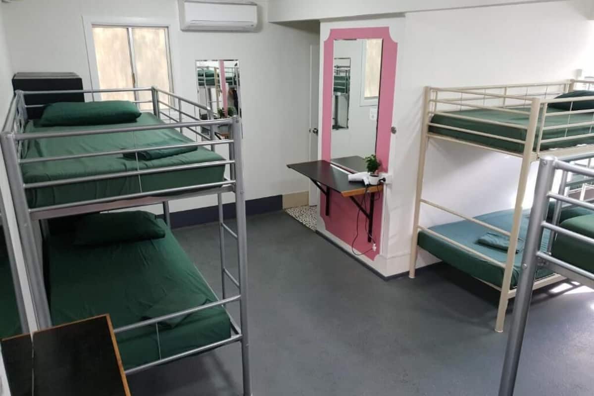 Bed in 10 Bed Dorm Female Only | Desk, free WiFi, bed sheets