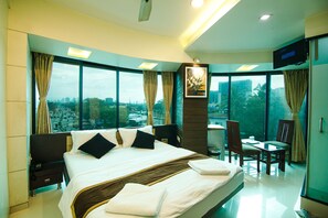 Chambre Supérieure Double ou avec lits jumeaux | Vue sur la ville