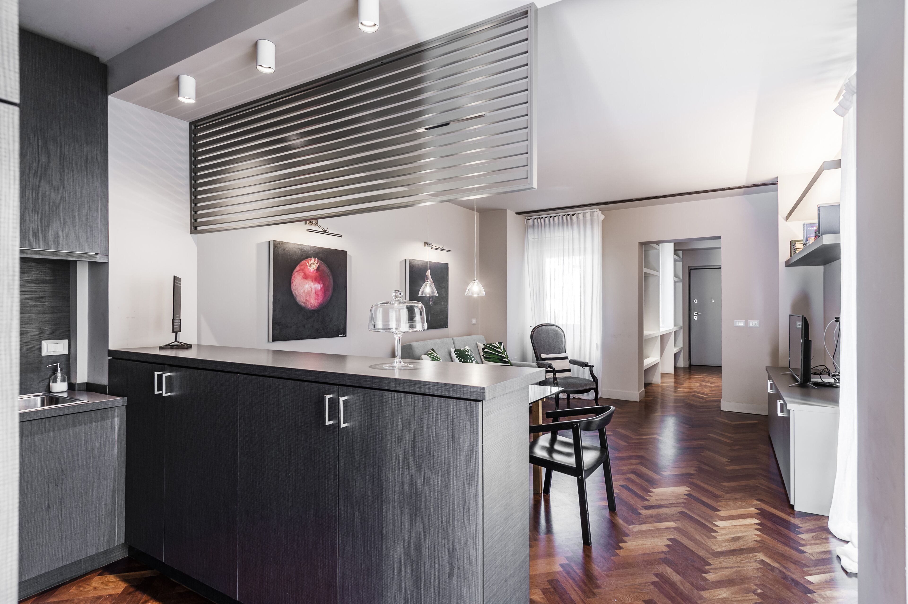 Executive-Apartment, Terrasse | Wohnbereich