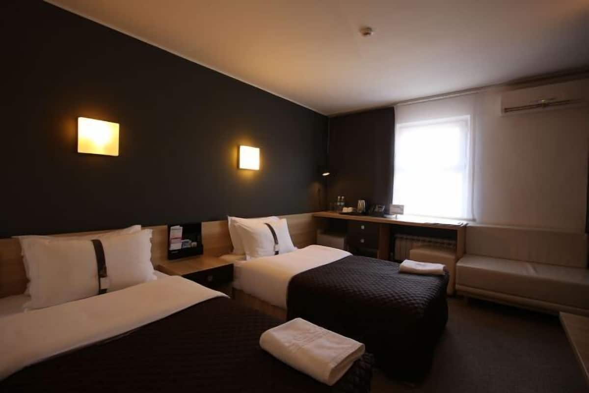 Premium bedding, down duvets, memory-foam beds, minibar