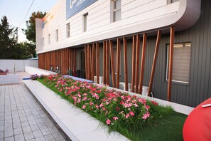 Entrada de l'allotjament