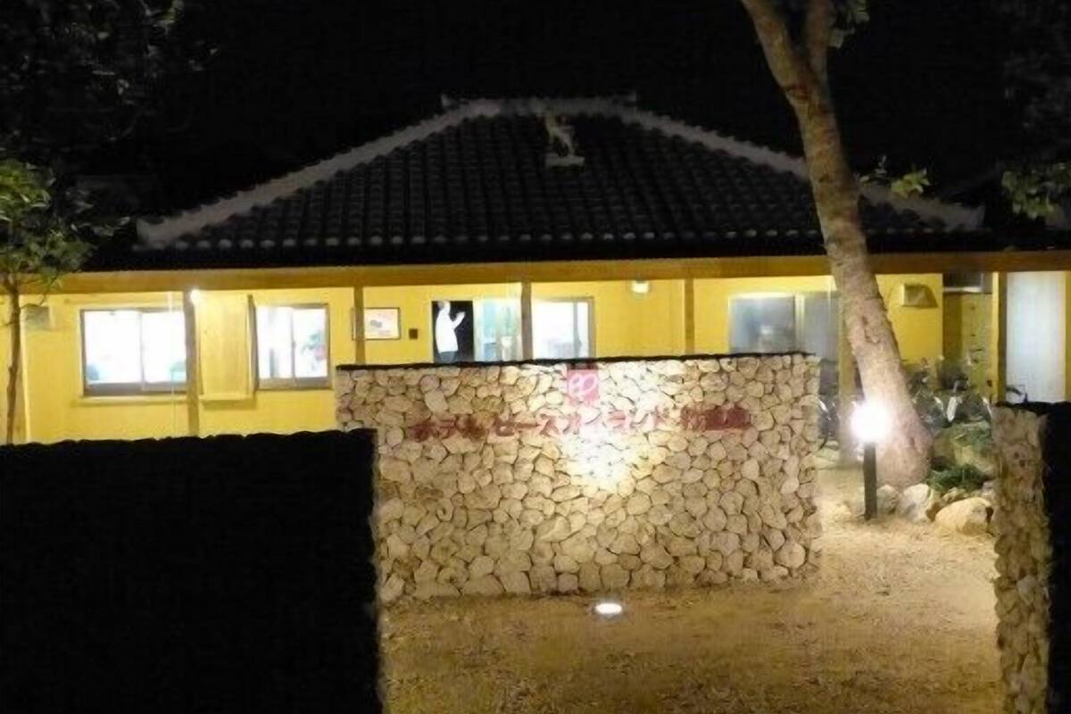 front of property – evening/night