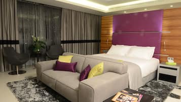 Minibar, in-room safe, desk, soundproofing