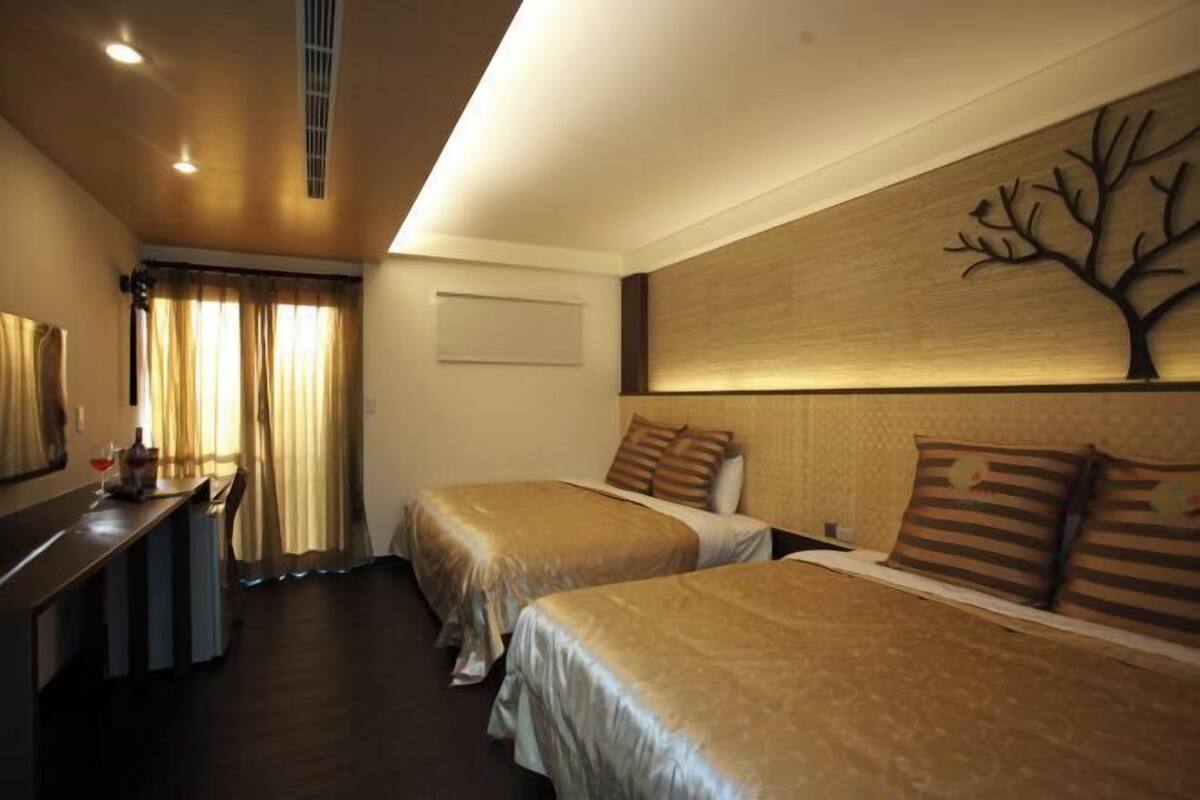 Luxe beddengoed, een minibar, gratis wifi