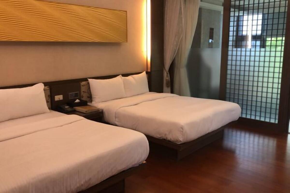 Luxe beddengoed, een minibar, gratis wifi