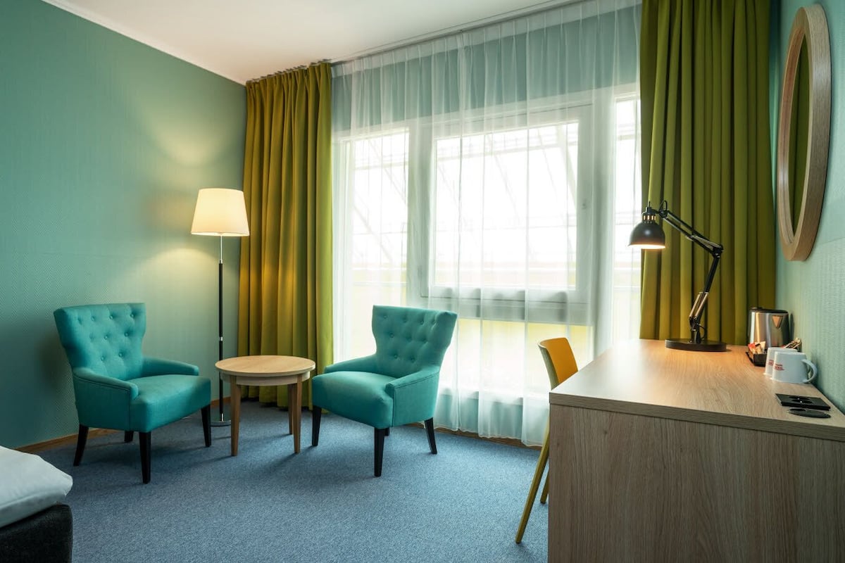 Familiekamer (Standard) | Een bureau, gratis wifi, beddengoed