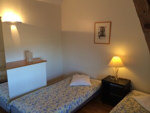 Desk, iron/ironing board, rollaway beds, free WiFi