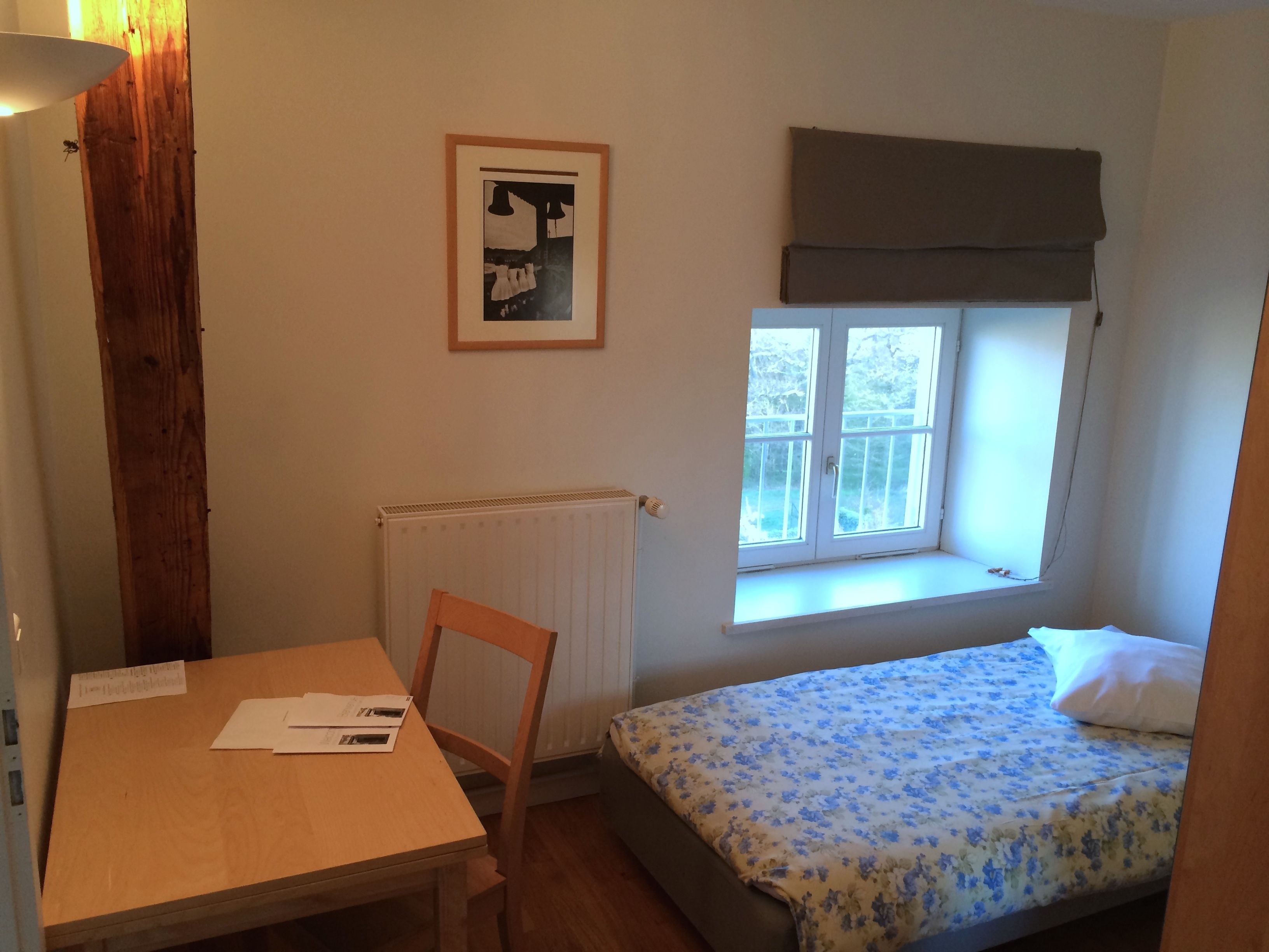 single room | desk, iron/ironing board, free wifi, bed sheets