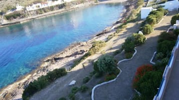 Twin Room, Sea View | Beach | Beach nearby