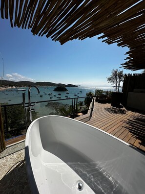 Honeymoon-Studiosuite | Terrasse/Patio