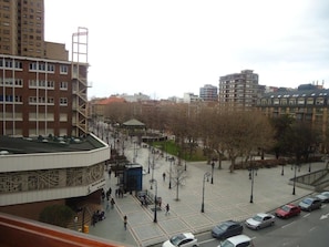 Uitzicht vanuit de kamer