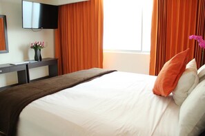 Luxe beddengoed, een strijkplank/strijkijzer, gratis wifi