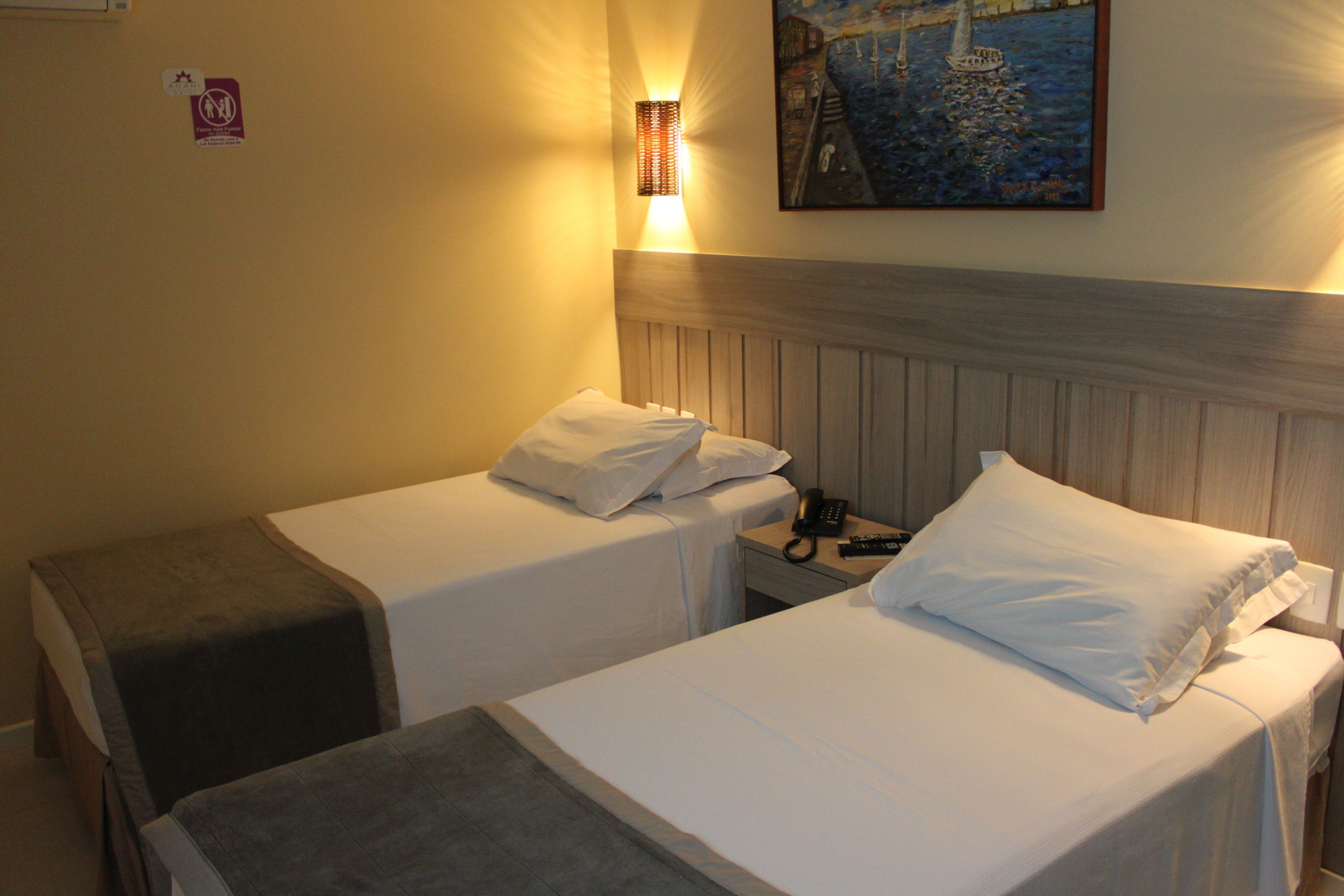 standard room, 2 single beds | 1 bedroom, minibar, in-room safe, blackout curtains