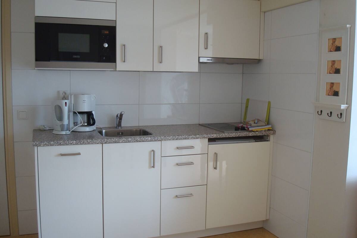 apartment, 1 bedroom (souterrain) | private kitchenette | fridge, microwave, stovetop, coffee/tea maker