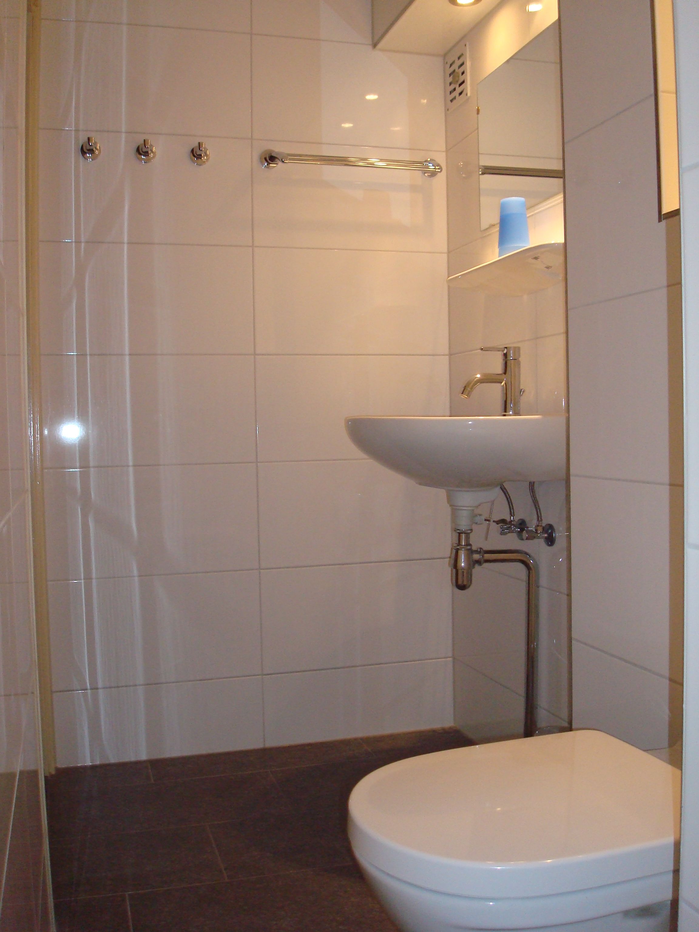 apartment, 1 bedroom (souterrain) | bathroom | hair dryer, heated floors, towels
