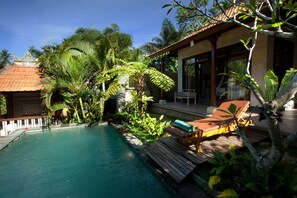 Villa Deluxe, 1 chambre, piscine privée | Vue de la chambre