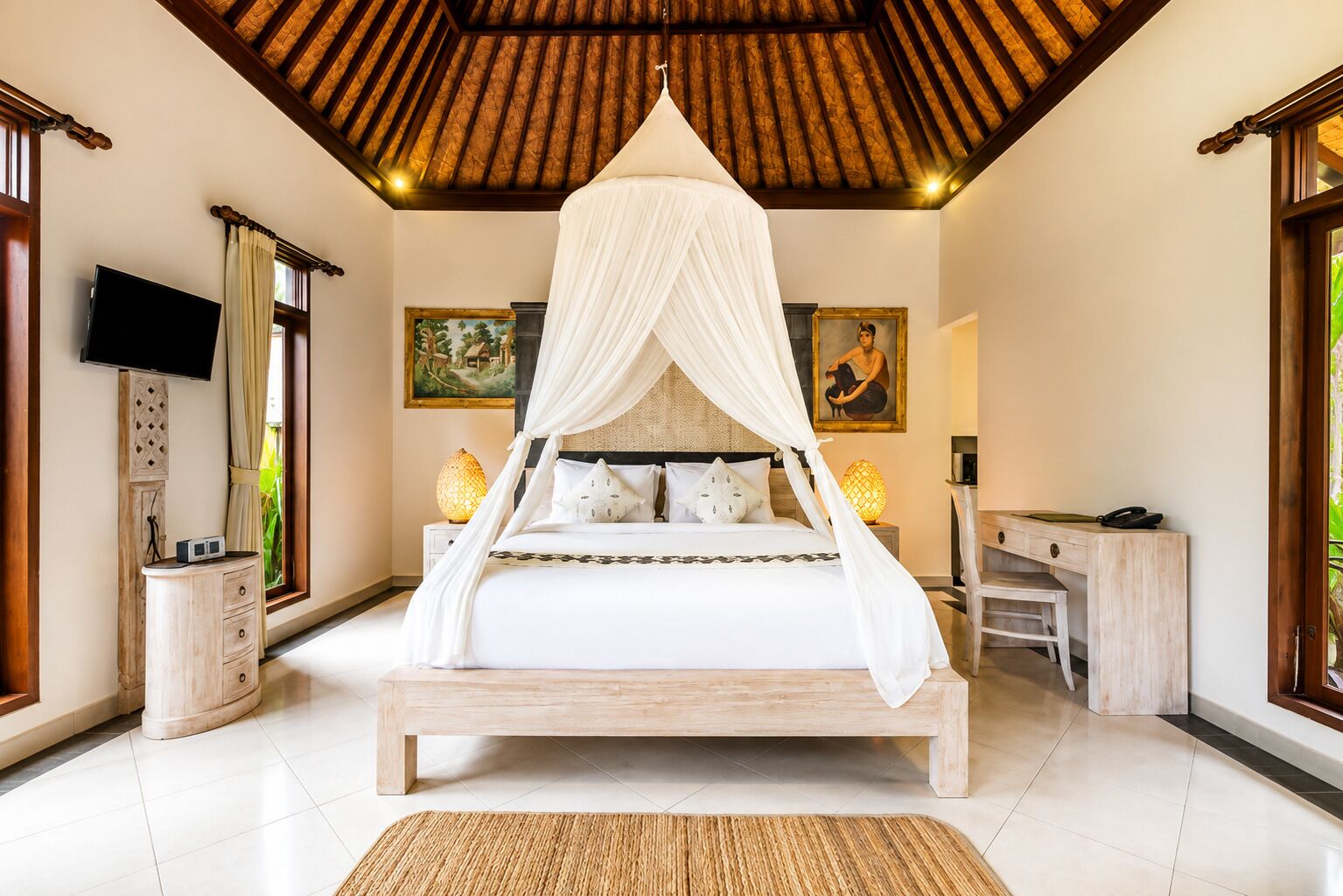 Deluxe Villa, 1 Bedroom, Private Pool | 1 bedroom, minibar, in-room safe, desk