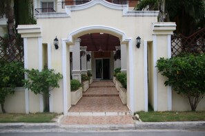 Entrada de la propiedad