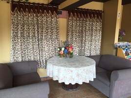 Sala de estar en el lobby
