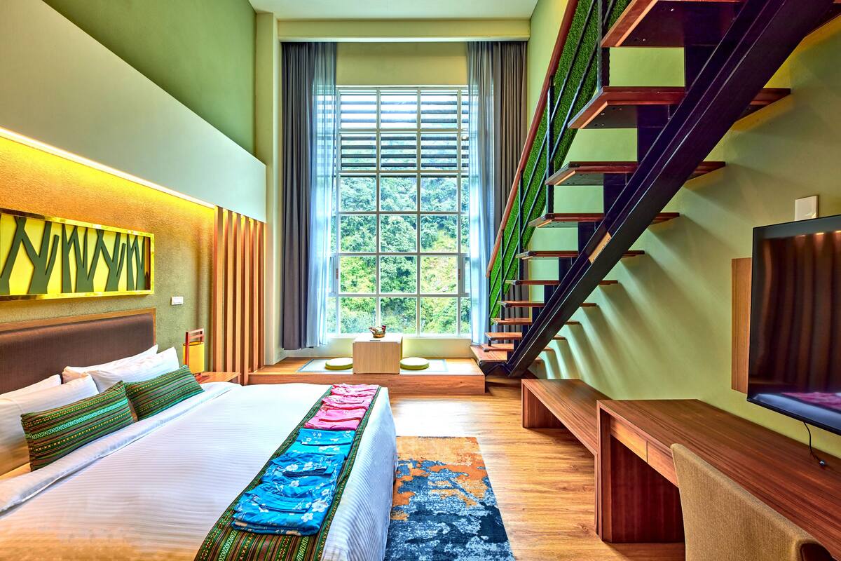 signature room, multiple beds | 1 bedroom, premium bedding, minibar, in-room safe