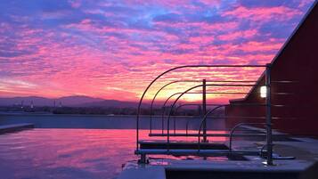 Piscina en la azotea
