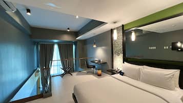 1 Bedroom Loft | 1 間臥室、高級寢具、客房內保險箱、布置獨特