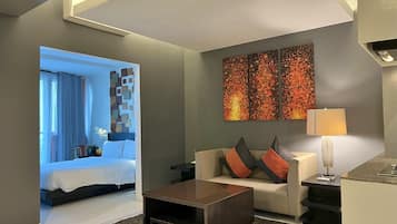 Two Bedroom Suite | Living area | Flat-screen TV