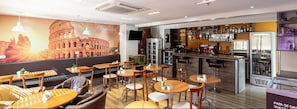 Breakfast, lunch, dinner served; Brazilian cuisine