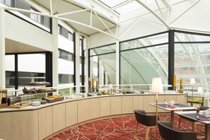 Daily buffet breakfast (EUR 22 per person)