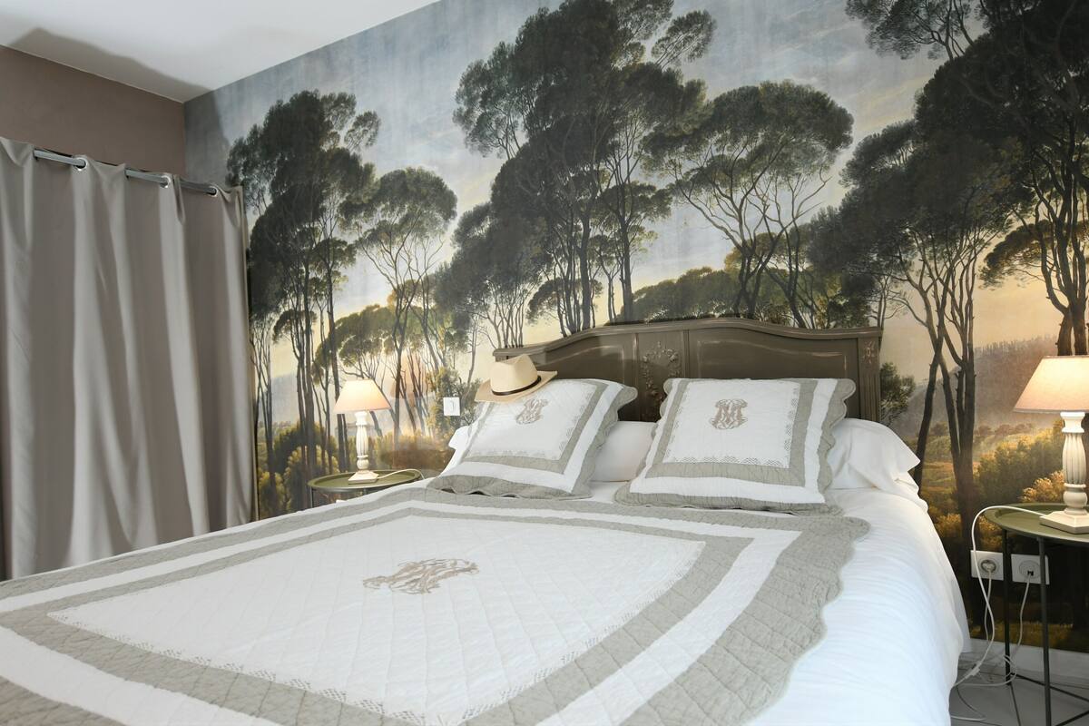 1 bedroom, premium bedding, memory-foam beds, individually decorated