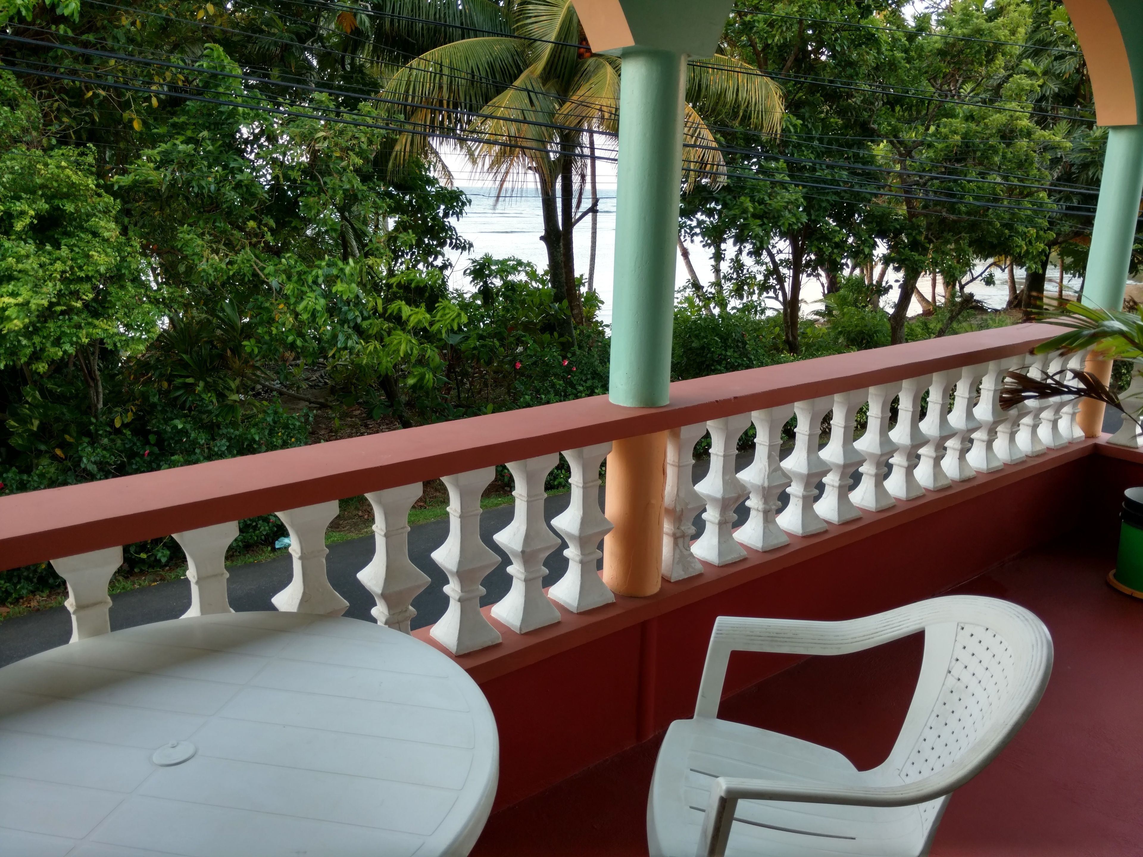 Vue depuis l’hébergement