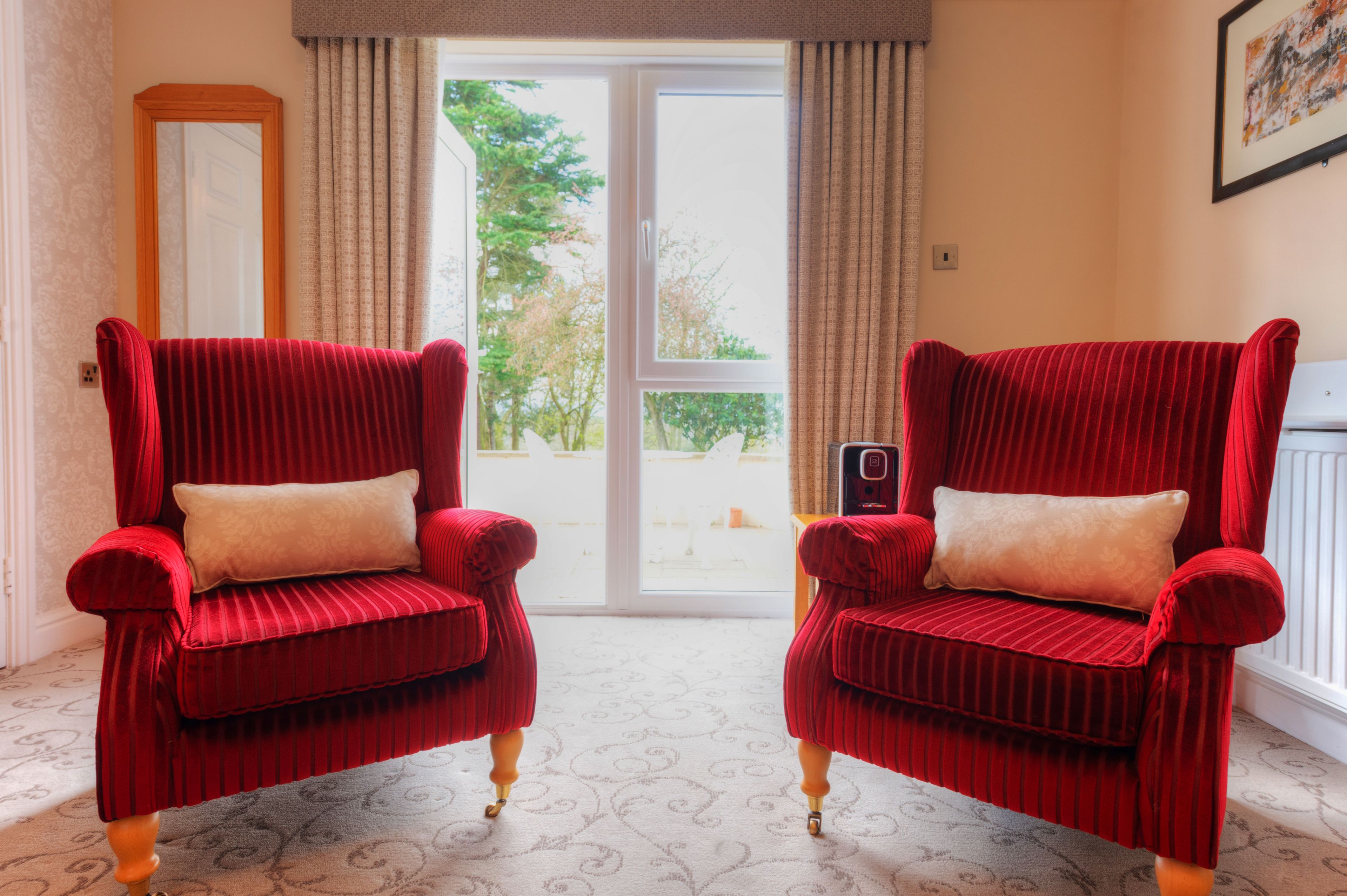 double room, garden view | garden view