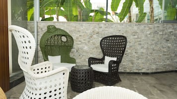 Sala de estar en el lobby