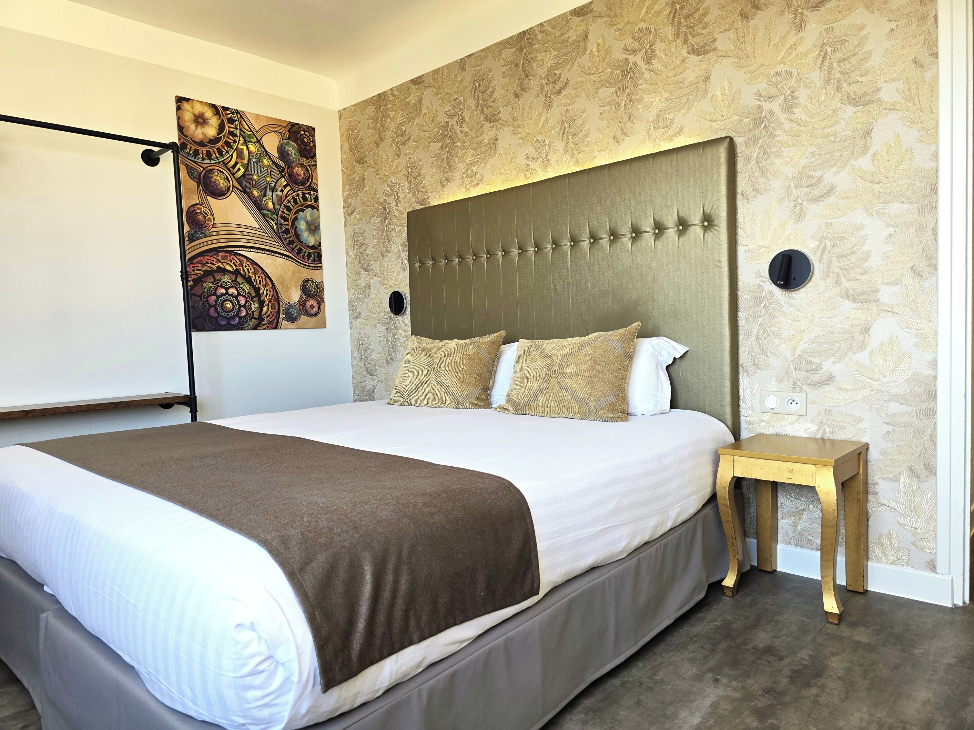 superior double room, courtyard view | premium bedding, in-room safe, individually decorated, desk