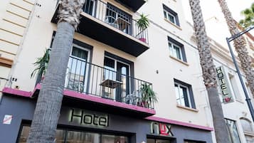 Façade de l’hébergement