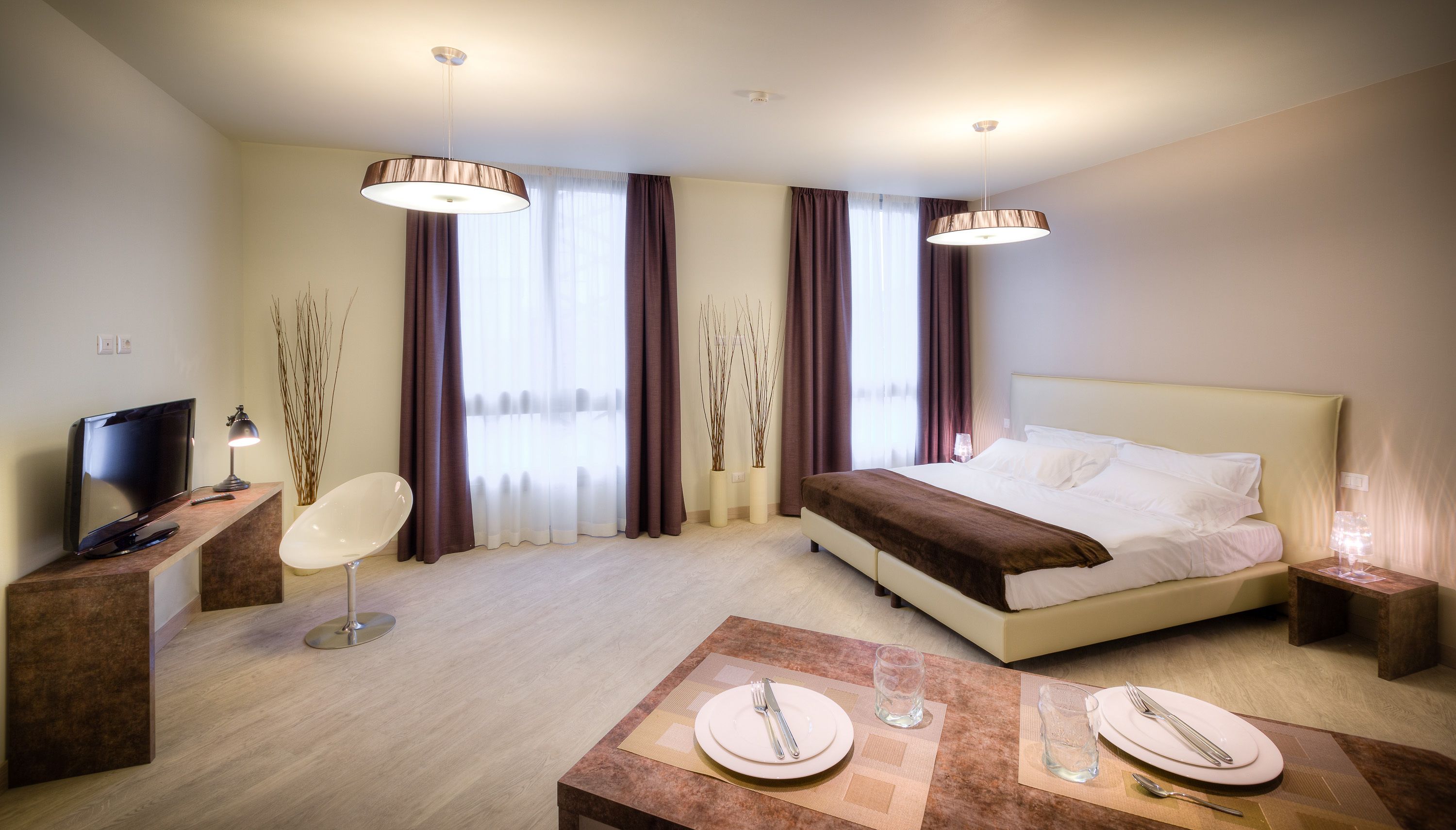 Ropa de cama de alta calidad, edredón y camas con pillow-top 