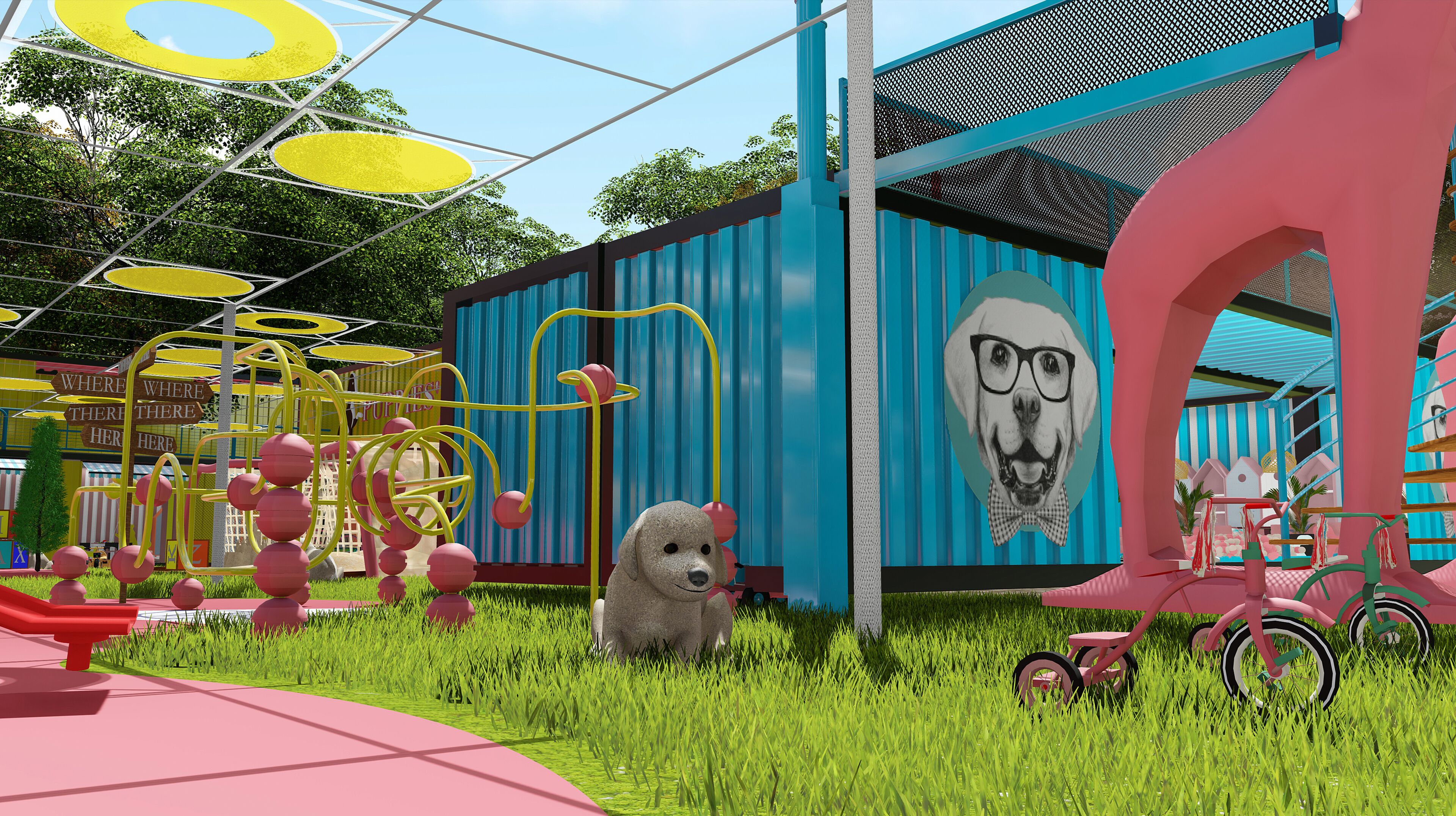 children’s play area – outdoor