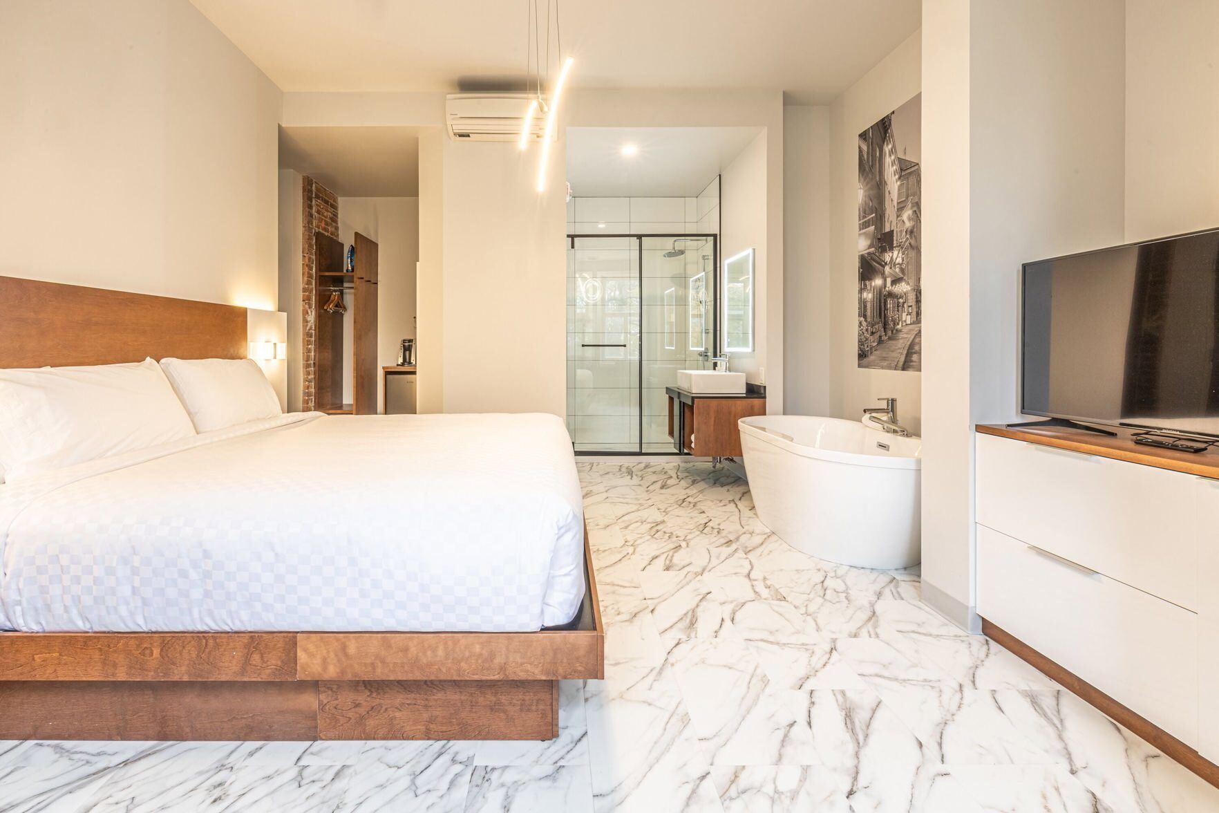 Ropa de cama de alta calidad y camas con efecto memoria 